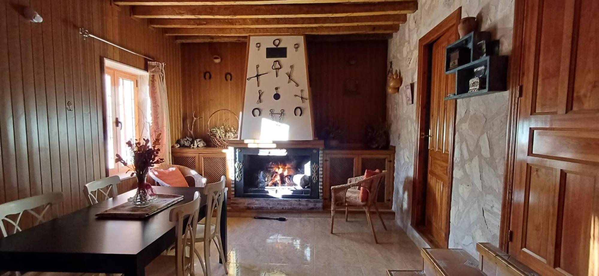 El Enebro Villa Villaverde De Guadalimar Luaran gambar